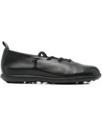 Wonders - Lace-Up Leather Ballet Flats - Lyst