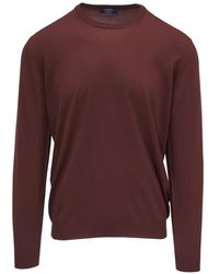 Fedeli - Ribbed Crew-Neck Sweater - Lyst