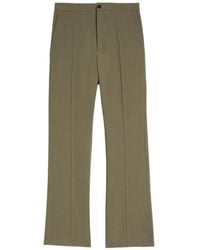 Jil Sander - Wool Twill Trousers - Lyst