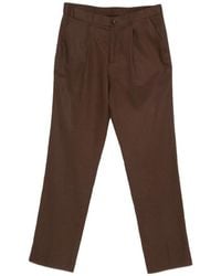 Hevò - Torrecanne Pleated Trousers - Lyst