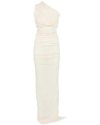 Rick Owens - Avra One-Shoulder Draped Maxi Dress - Lyst