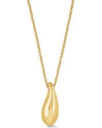 Dower & Hall - Large Pebble Droplet Pendant - Lyst