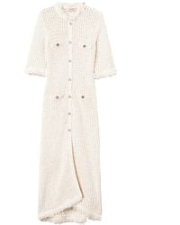 Twinset - Jacquard-Knit Cardigan - Lyst