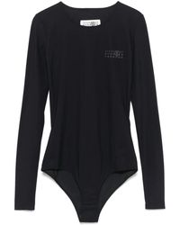 MM6 by Maison Margiela - Numbers-Motif Bodysuit - Lyst