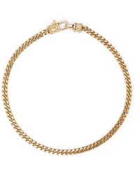 Tom Wood - Bracelet en chaine à design plaqué or - Lyst