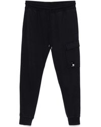 C.P. Company - Lens-Detail Fleece Track Pants - Lyst