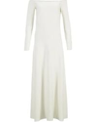 Gabriela Hearst - Aine Off-Shoulder Long Dress - Lyst