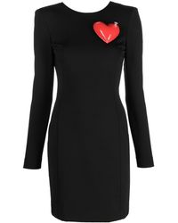 Moschino - Short Dress Inflatable Heart - Lyst