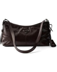 Prada - Aimèe Medium Leather Shoulder Bag - Lyst
