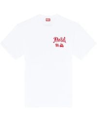 DIESEL - T-Shirt À Imprimé Graphique - Lyst