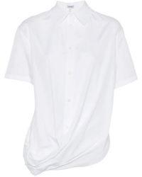 Loewe - Camisa Con Cierre De Botón - Lyst