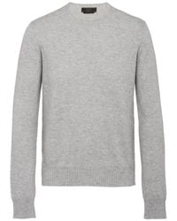Prada - Trui Met Ronde Hals - Lyst