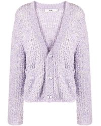 B+ AB - Pearl-detail Knitted Cardigan - Lyst