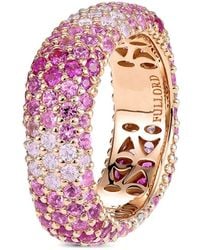 FULLORD - 18K Rose Sapphire And Diamond Ring - Lyst