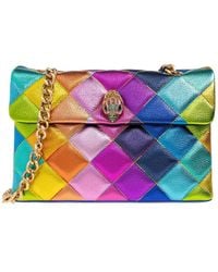 Kurt Geiger - Grote Kensington Gewatteerde Schoudertas Met Ketting - Lyst
