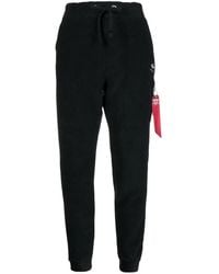 Alpha Industries - Drawstring-Waist Slim Track Pants - Lyst