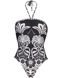 FARM Rio - Floral-Print Swimsuit - Lyst