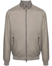 Herno - Ecoage Bomberjacke Mit Stehkragen - Lyst