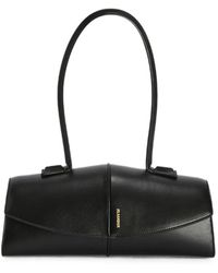 Jil Sander - Linea Leather Shoulder Bag - Lyst