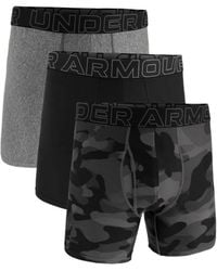 Under Armour - Set de tres bóxeres con logo - Lyst