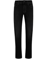 Jacob Cohen - Faded-Effect Five-Pocket Jeans - Lyst