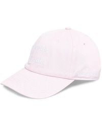 Sporty & Rich - Health Is Wealth Embroidered-Slogan Baseball Cap - Lyst