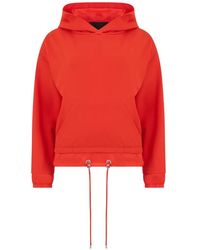 Moorer - Drawstring Hoodie - Lyst