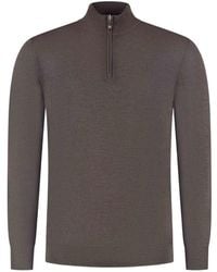 Doriani - Zipped Sweater - Lyst