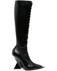 The Attico - Morgan Pointed-toe Boots - Lyst