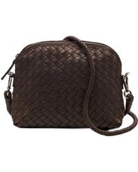 Dragon Diffusion - Chunky Fellini Woven Leather Clutch Bag - Lyst
