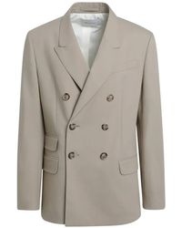 Ami Paris - Wool Gabardine Blazer - Lyst