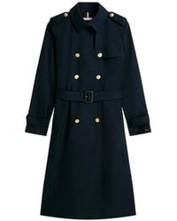 Tommy Hilfiger - Belted Button Coat - Lyst