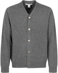 Comme des Garçons - Button-Front Wool Cardigan - Lyst