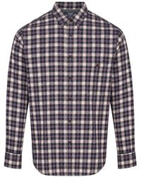 Comme des Garçons - Check-Pattern Panelled Shirt - Lyst
