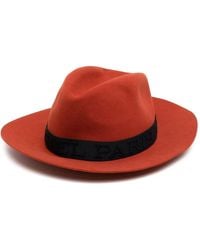 Maison Michel - Henrietta Ribbon-Trim Hat - Lyst