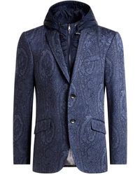 Etro - Chaqueta Con Motivo Arnica - Lyst
