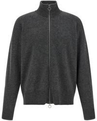 LARMERI STUDIO - Camionair Zip-Up Cardigan - Lyst