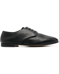 Premiata - Grained-texture Leather Derby Shoes - Lyst
