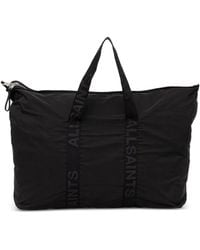 AllSaints - Borsone Con Stampa - Lyst