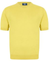 Fedeli - Short-Sleeve Crew-Neck T-Shirt - Lyst