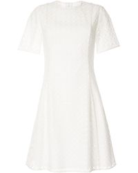 Calvin Klein Vestito con occhielli - Bianco