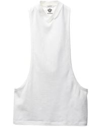 Versace - Cotton Tank Top - Lyst