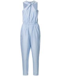 Calvin Klein Tuta a righe - Blu