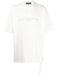 MASTERMIND WORLD - Camiseta con logo bordado - Lyst