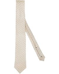 Errico Formicola - Krawatte Aus Seide Mit Blumen-Print - Lyst