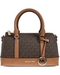 MICHAEL Michael Kors - Small Andie Logo-Charm Tote Bag - Lyst
