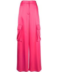 Versace - Satin Cargo Pants - Lyst