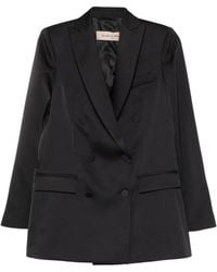 Blanca Vita - Blazer Met Dubbele Rij Knopen - Lyst