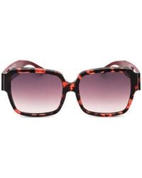 Ic! Berlin - Sonnenbrille Mit Eckigem Gestell - Lyst