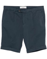 Briglia 1949 - Pleated Turned-Up Shorts - Lyst